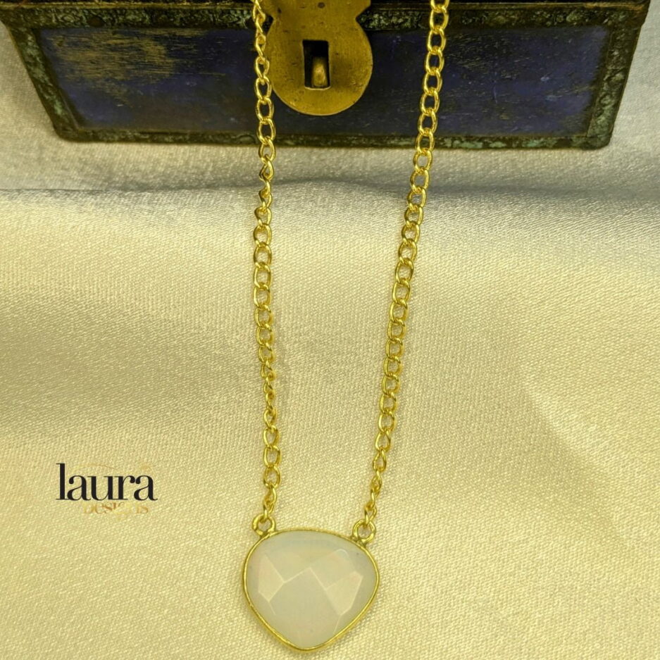 white pendant