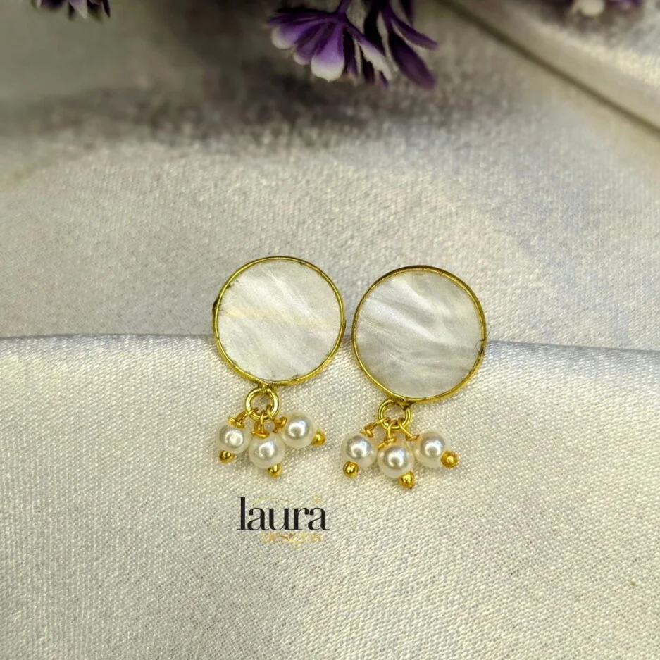 pearl earrings