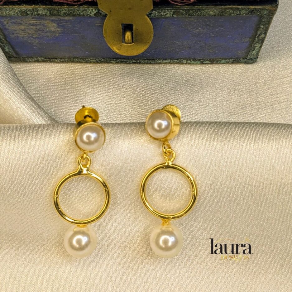 pearl earrings