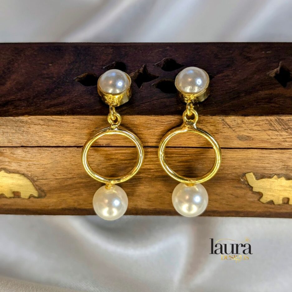 pearl earrings