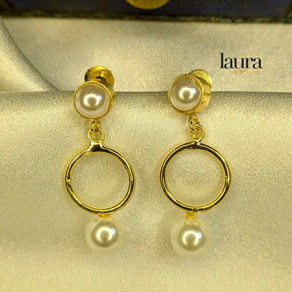 pearl earrings