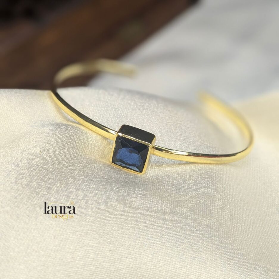 blue stone bangle