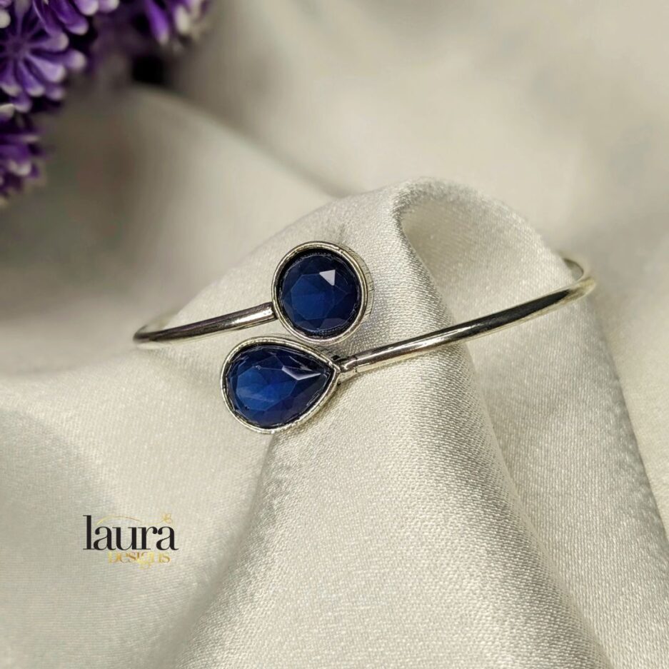 blue stone bangle