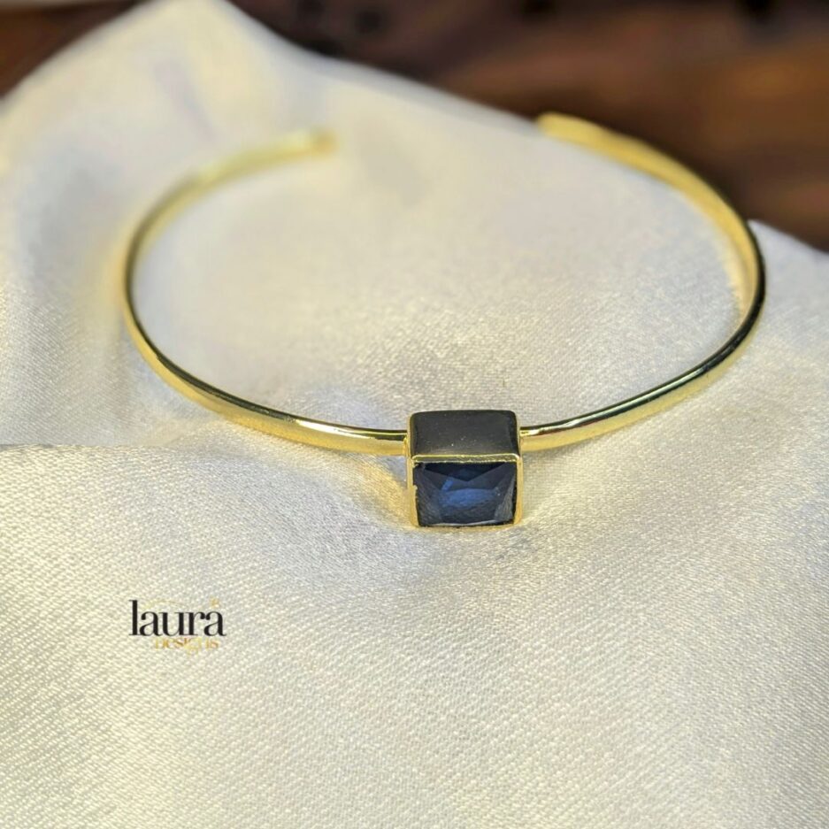 blue stone bangle