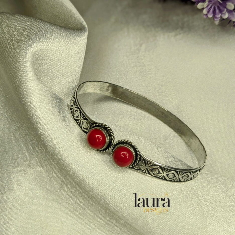 red stone bangle