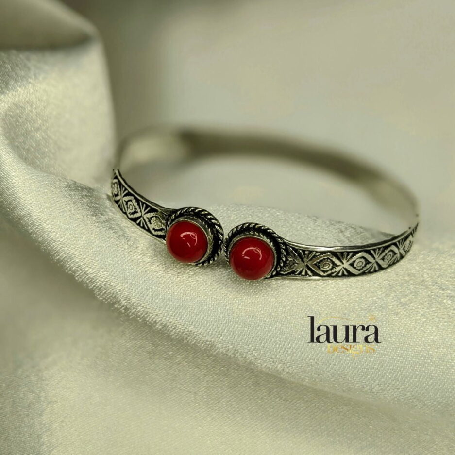 red stone bangle