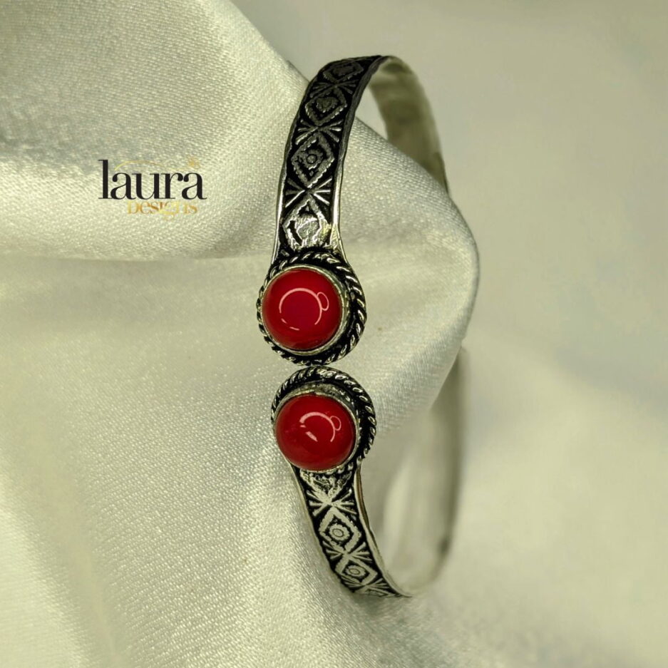 red stone bangle