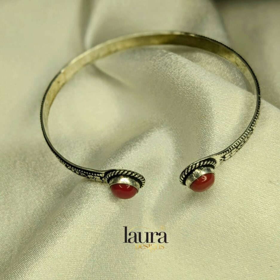 red stone bangle