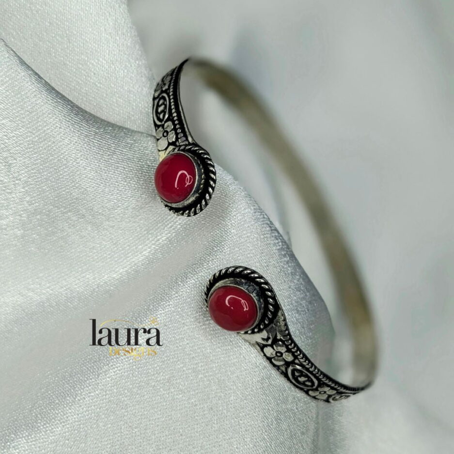 red stone bangle