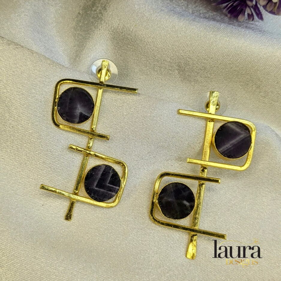 amethyst earrings