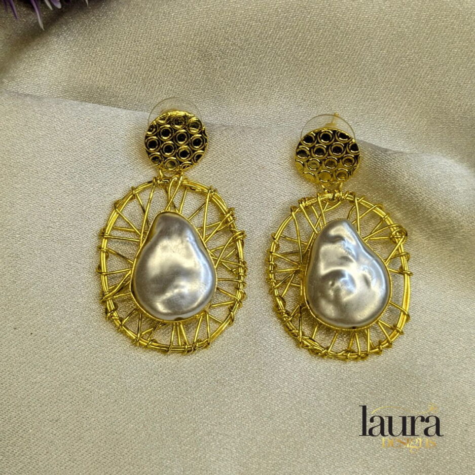 baroque earrings