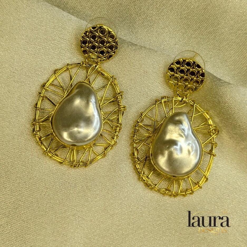 baroque earrings