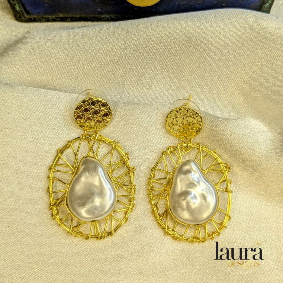 baroque earrings