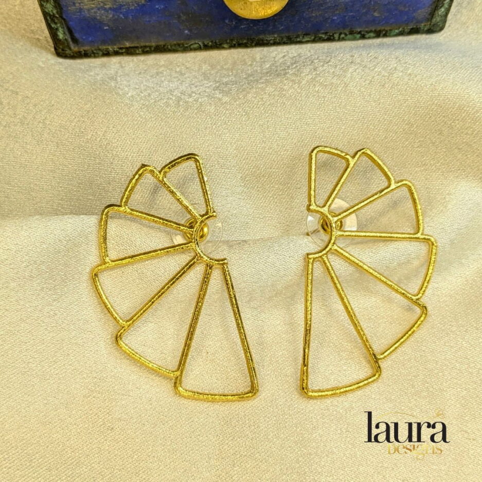 brass earrings