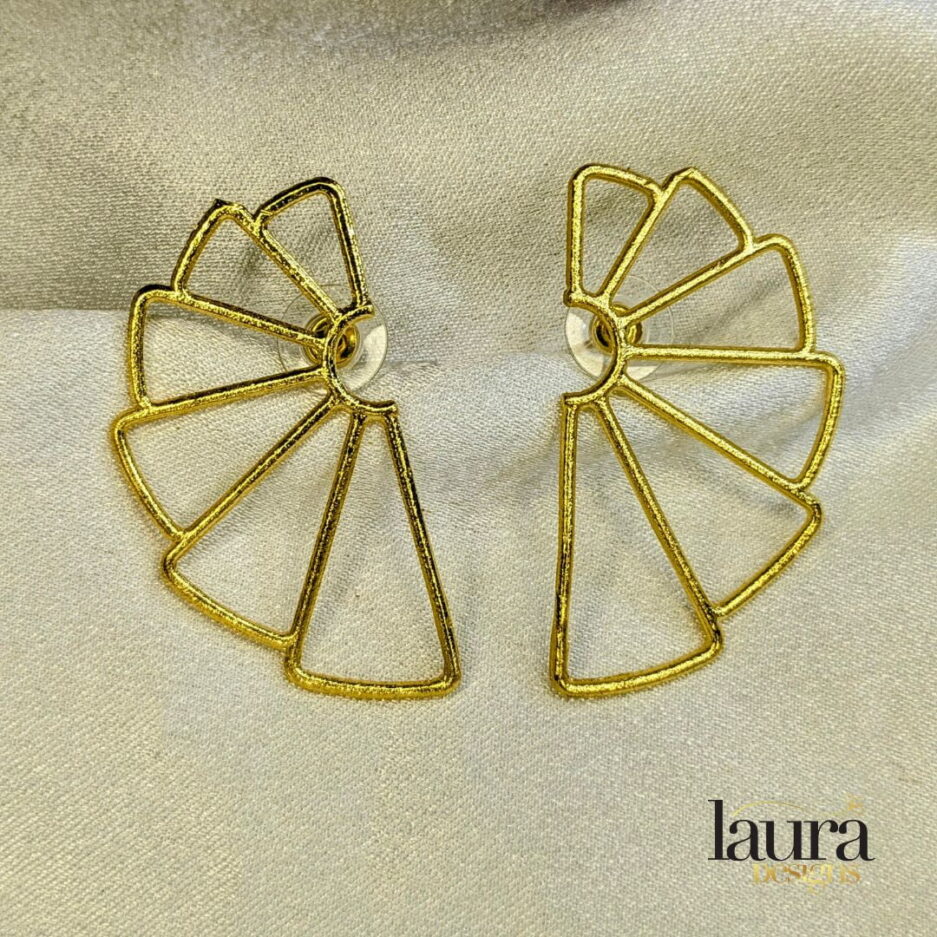 brass earrings