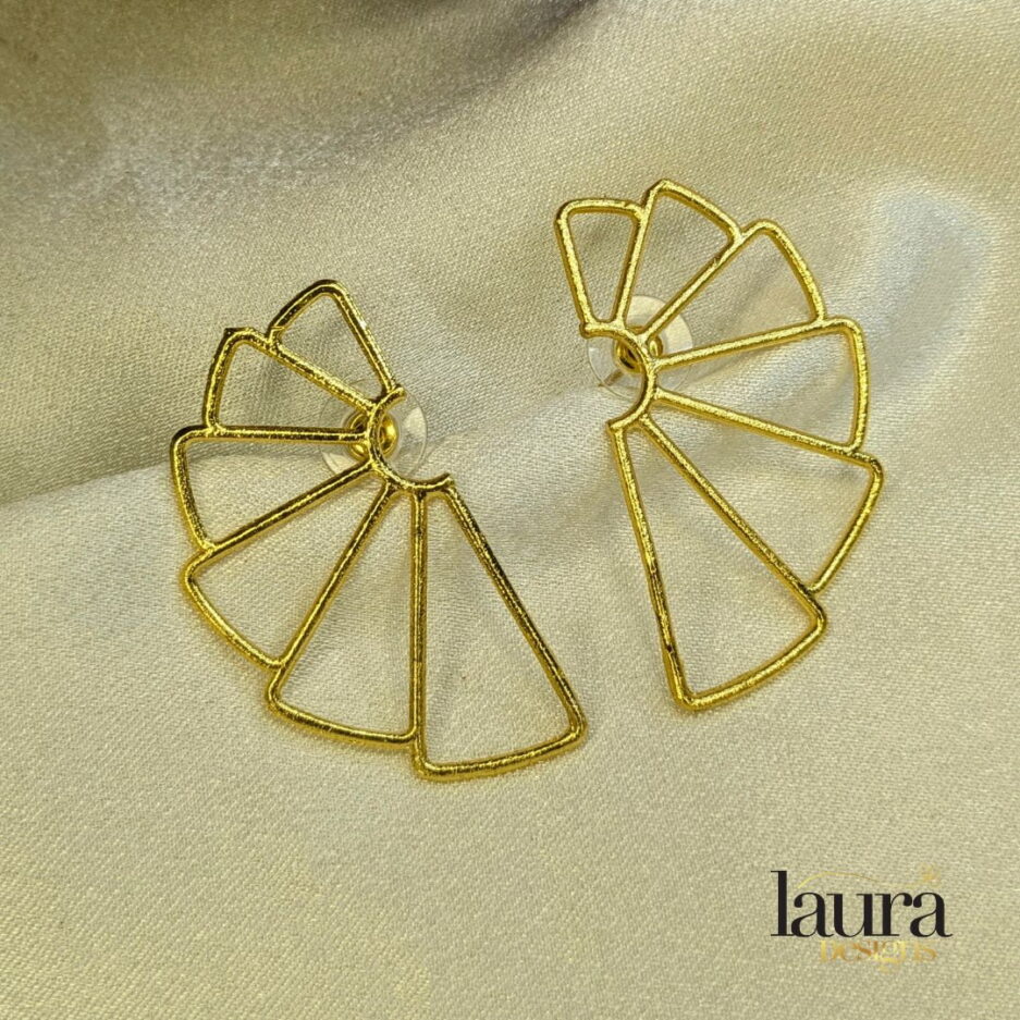 brass earrings