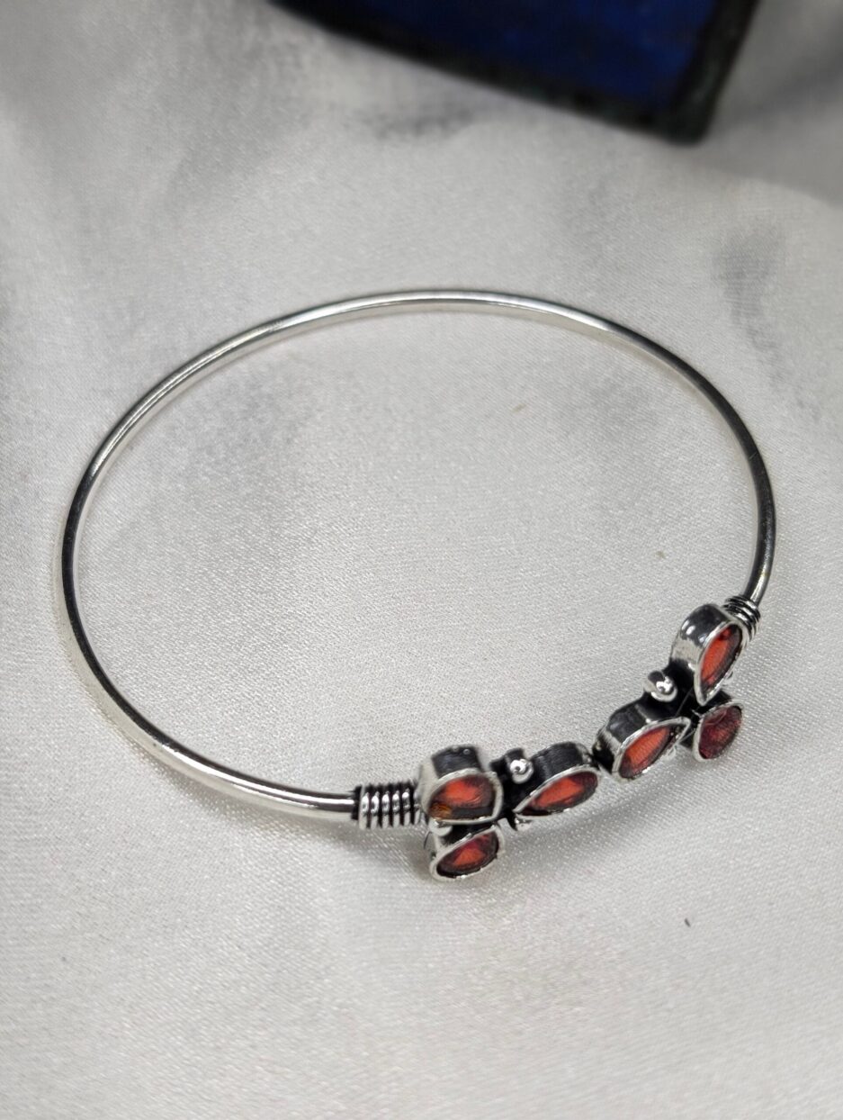 red stone bangle