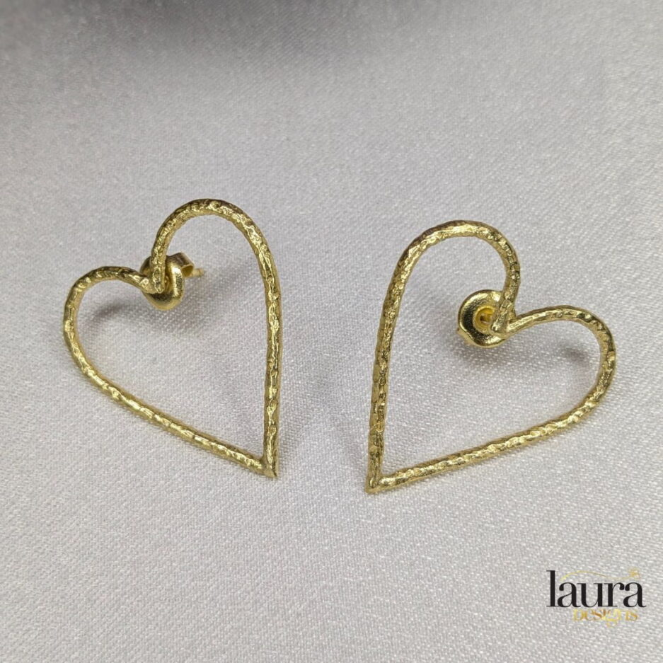 heart earrings