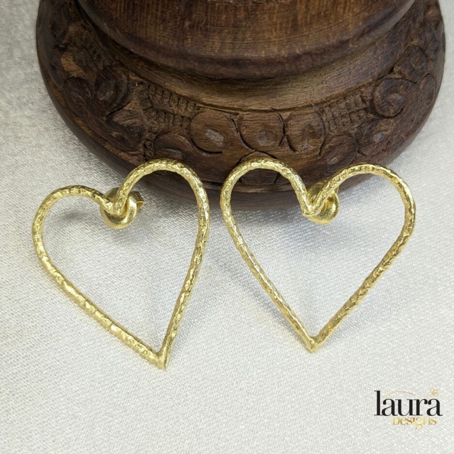 heart earrings