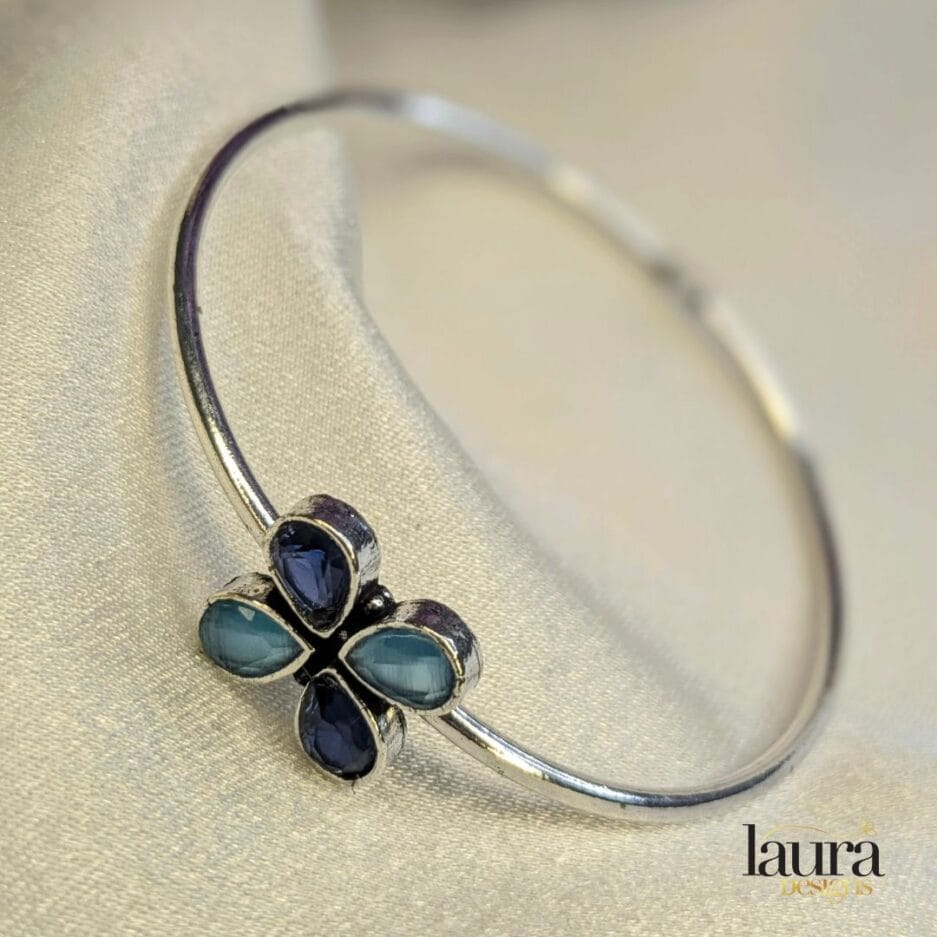 blue stone bangle