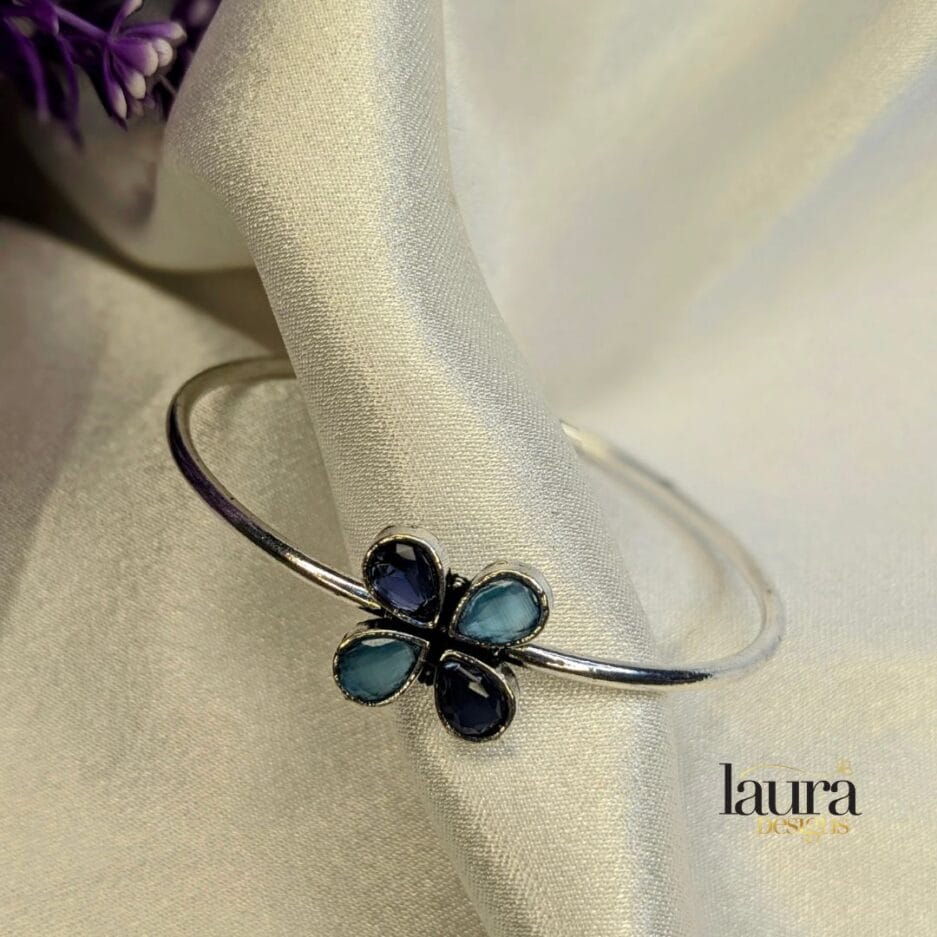 blue stone bangle