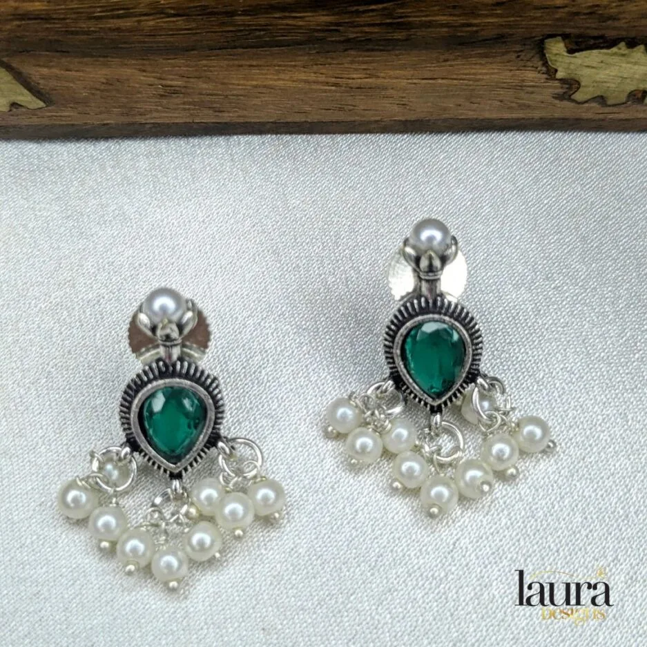 green earring