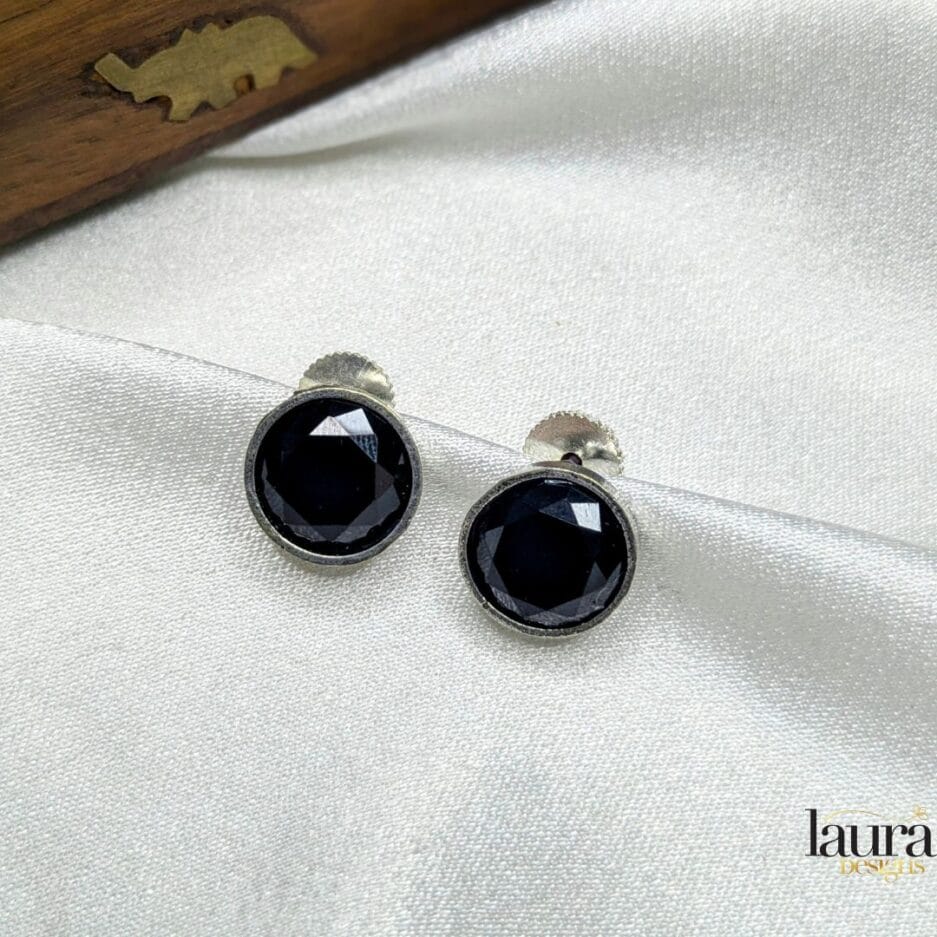 black stone studs