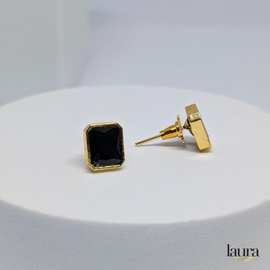 black square studs