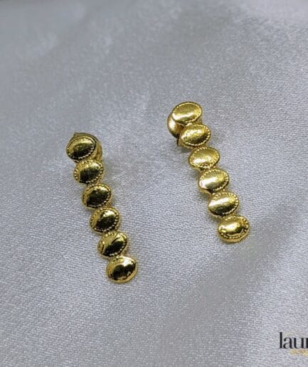 brass earrings