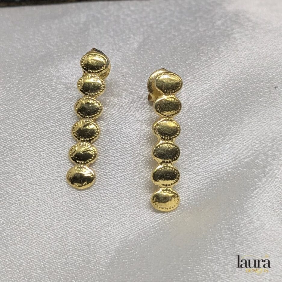 brass earrings