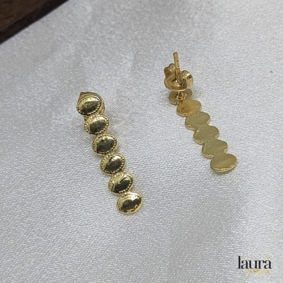 brass earrings